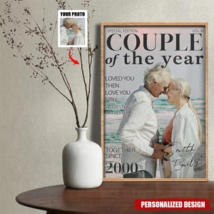 Personalized Couple of the Year Poster - Perfect Anniversary or Valentine’s Gift