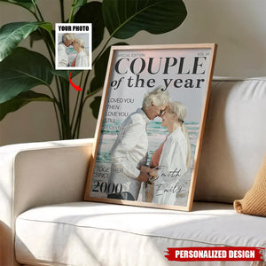 Personalized Couple of the Year Poster - Perfect Anniversary or Valentine’s Gift