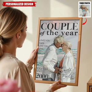 Personalized Couple of the Year Poster - Perfect Anniversary or Valentine’s Gift