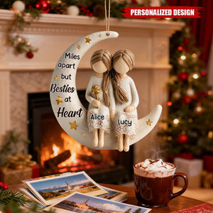 Personalized Sister Ornament – Forever Friends Christmas Gift