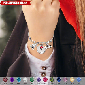 Personalized 2026 Graduation Bracelet - Class of 2026 Gift for Graduate