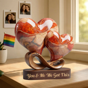 Personalized Couple Plaque - “You Will Forever Be My Always”