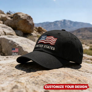 Proud to Be American-Personalized 250th Anniversary Commemorative Cap