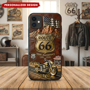 100th Anniversary Motorcycle Phone Case – Personalized Gifts For Bikers