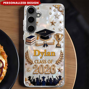 Personalized Graduation Phone Case - Custom Name Gift For Graduates