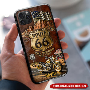 100th Anniversary Motorcycle Phone Case – Personalized Gifts For Bikers