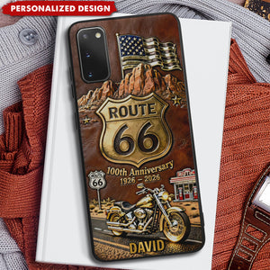 100th Anniversary Motorcycle Phone Case – Personalized Gifts For Bikers