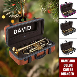 Personalized Trumpet Ornament - Unique Trumpet Gift for Music Lovers