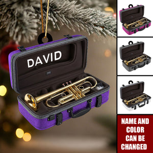 Personalized Trumpet Ornament - Unique Trumpet Gift for Music Lovers