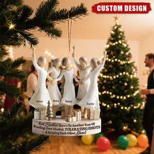 Personalized Bestie Ornament – Unique Gift for Best Friends