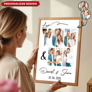 Personalized "You & Me" Photo Poster — Perfect Anniversary Gift