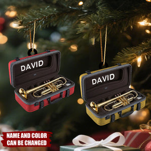 Personalized Trumpet Ornament - Unique Trumpet Gift for Music Lovers