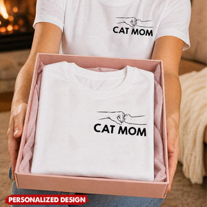 Personalized Two-Sided Pet T-Shirt -Custom Pet Name and Photo