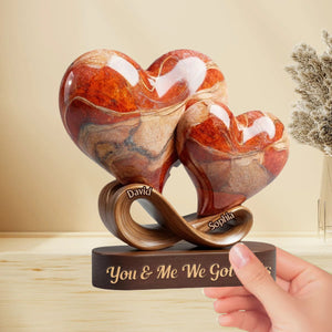 Personalized Couple Plaque - “You Will Forever Be My Always”