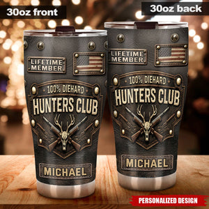Personalized Hunters Club Tumbler – Unique Gift for Hunters