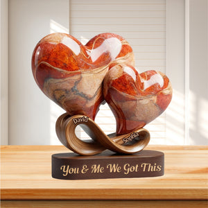 Personalized Couple Plaque - “You Will Forever Be My Always”