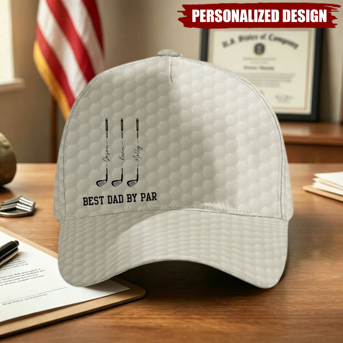 Personalized Golf Clubs with Children’s Names - Gift for father,grandpa