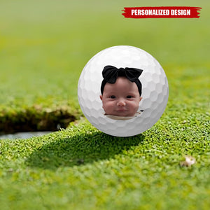 Personalized Photo Golf Balls, Custom Face Cartoon Golf Balls - Gift for father