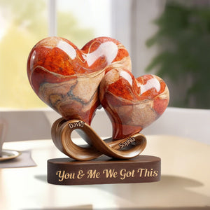 Personalized Couple Plaque - “You Will Forever Be My Always”