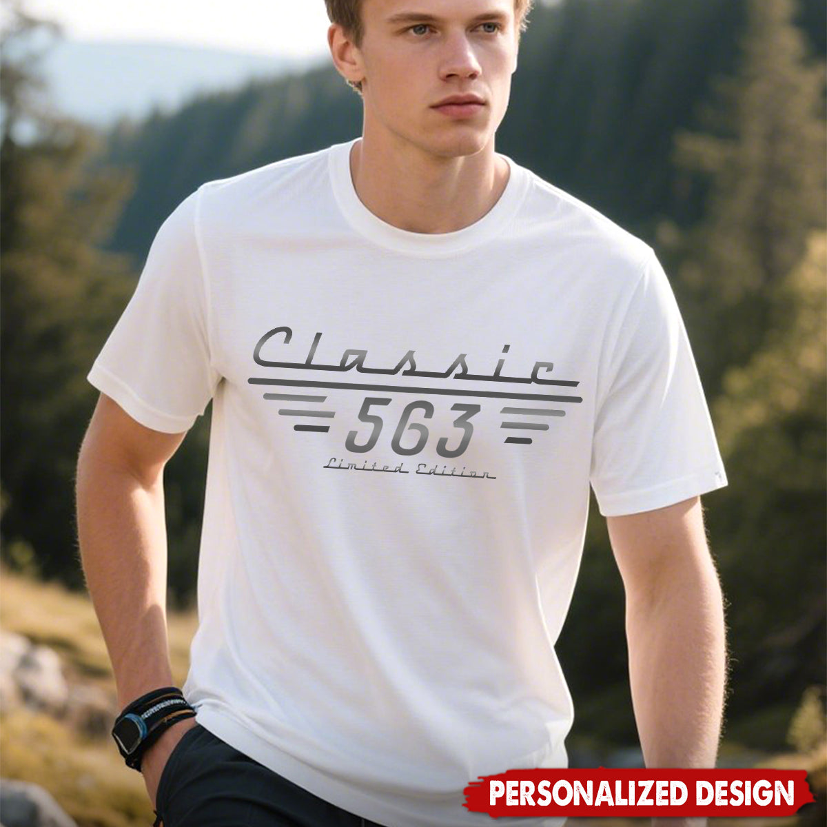 Personalized Classic Custom Birth Year Limited Edition T-Shirt - Father's Day Gifts