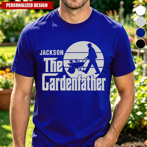 Personalized Name Gardening T-Shirt - Plant Enthusiast Keepsake