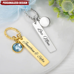 Personalized Wedding Bouquet Charm -  Wedding Gift for the Bride