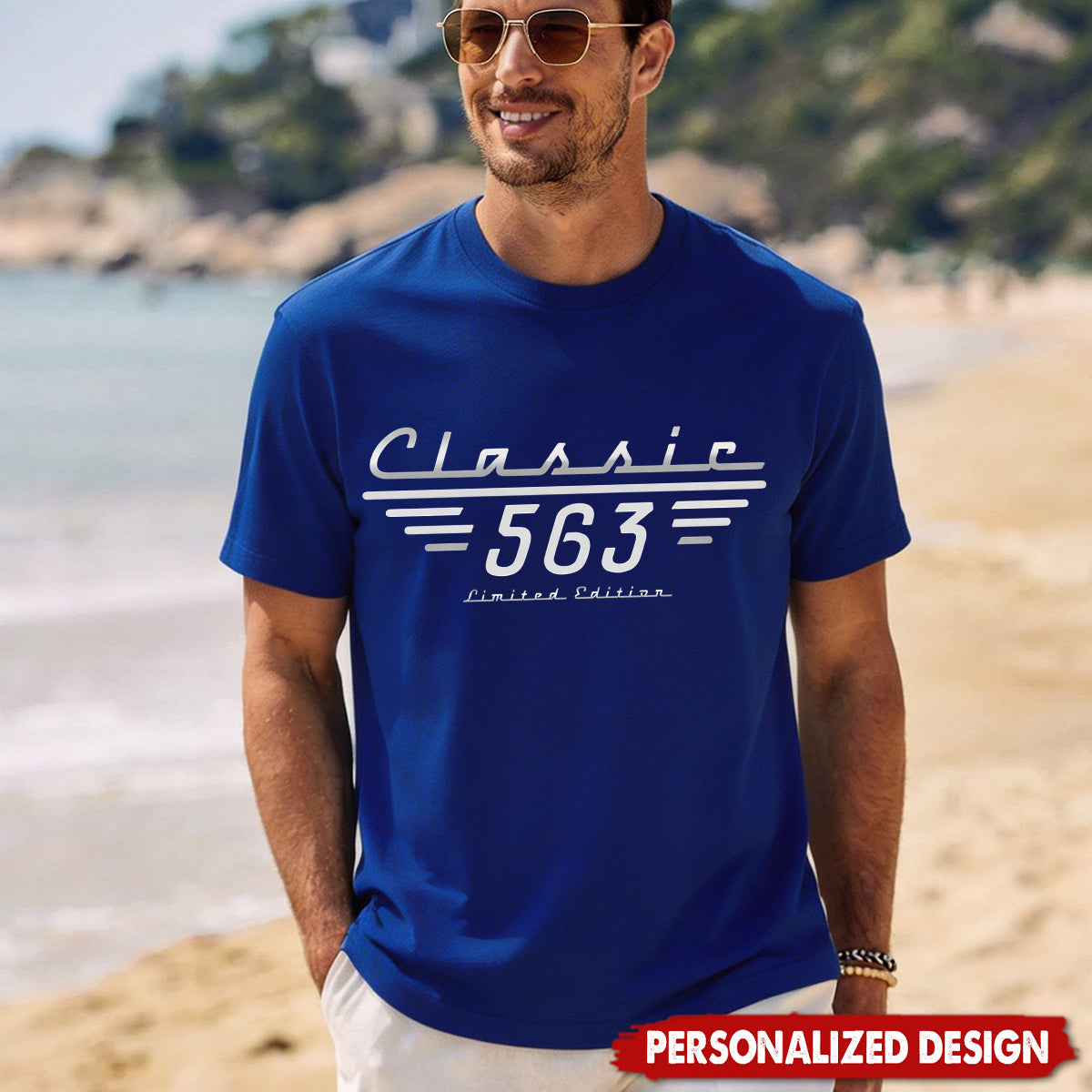 Personalized Classic Custom Birth Year Limited Edition T-Shirt - Father's Day Gifts