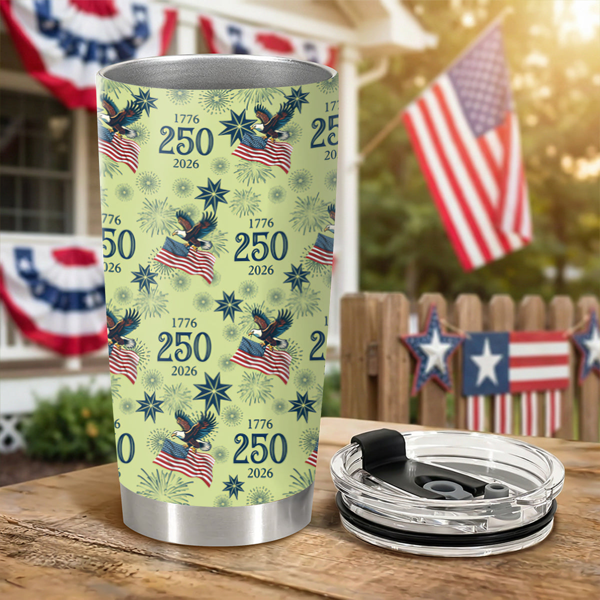 America 250th Anniversary Tumbler – Perfect for Patriots