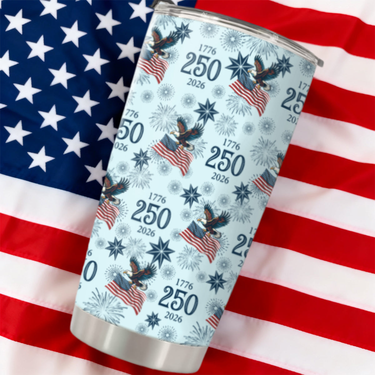 America 250th Anniversary Tumbler – Perfect for Patriots