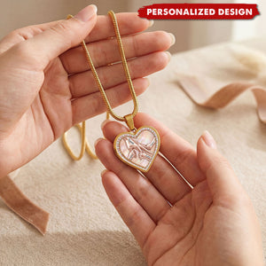 Personalized Name Family Heart Necklace - Mother's Day Gift