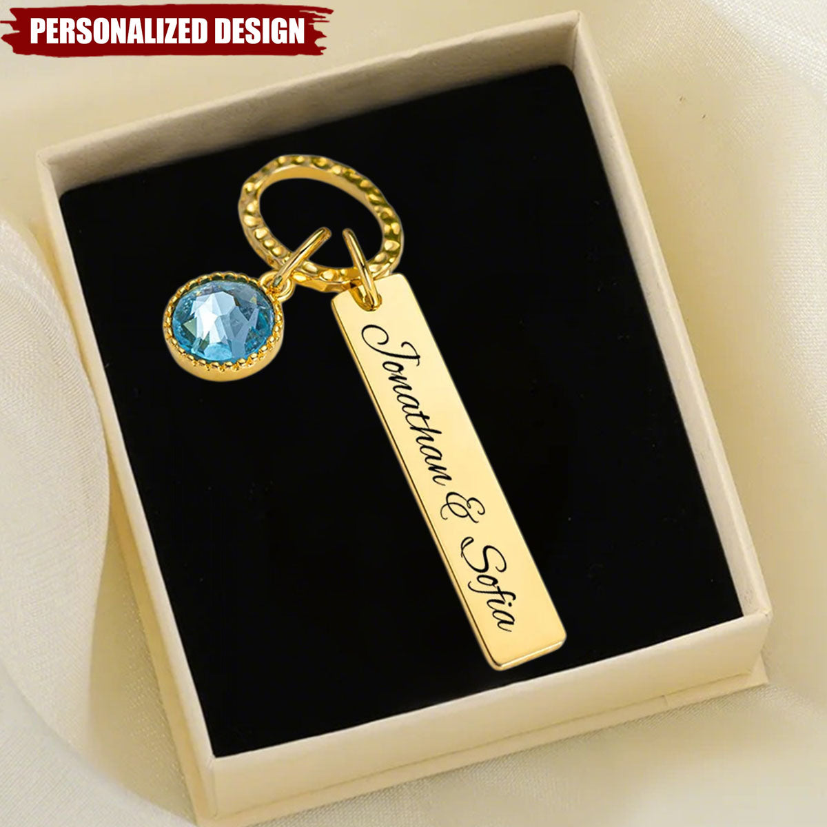 Personalized Wedding Bouquet Charm -  Wedding Gift for the Bride