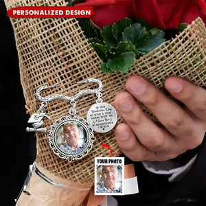 Personalized Graduation Tassel Pin - My Heart Is There Walking Beside You