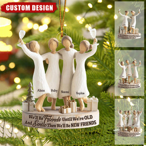 Personalized Bestie Ornament – Unique Gift for Best Friends