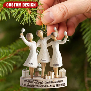 Personalized Bestie Ornament – Unique Gift for Best Friends