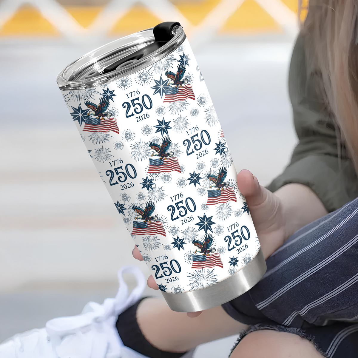 America 250th Anniversary Tumbler – Perfect for Patriots